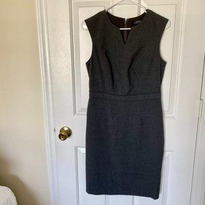The Limited Dark Grey Sheath Dress Size 4
